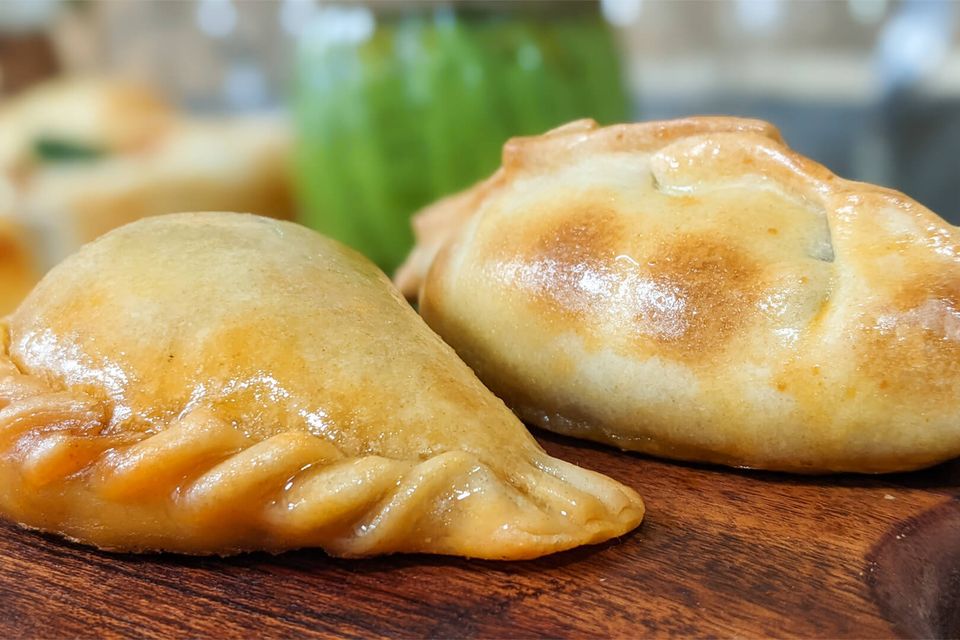 Che empanada worcester ma empanada close up