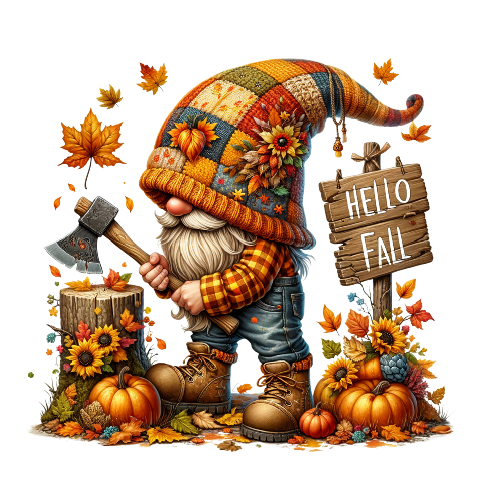 Seasons   fall gnome 5