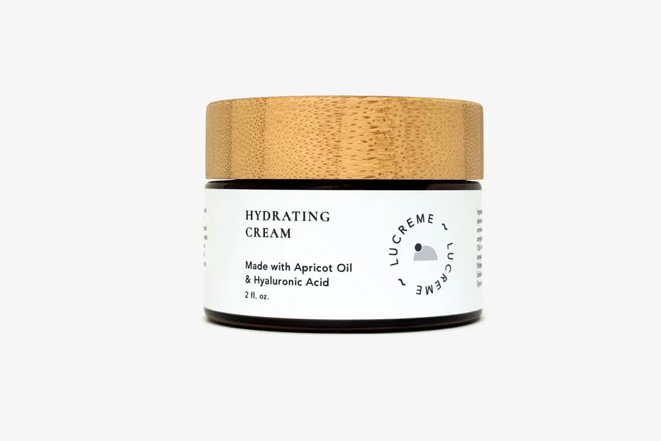 Hydrating cream   made with hyaluronic acid   vegan friendly