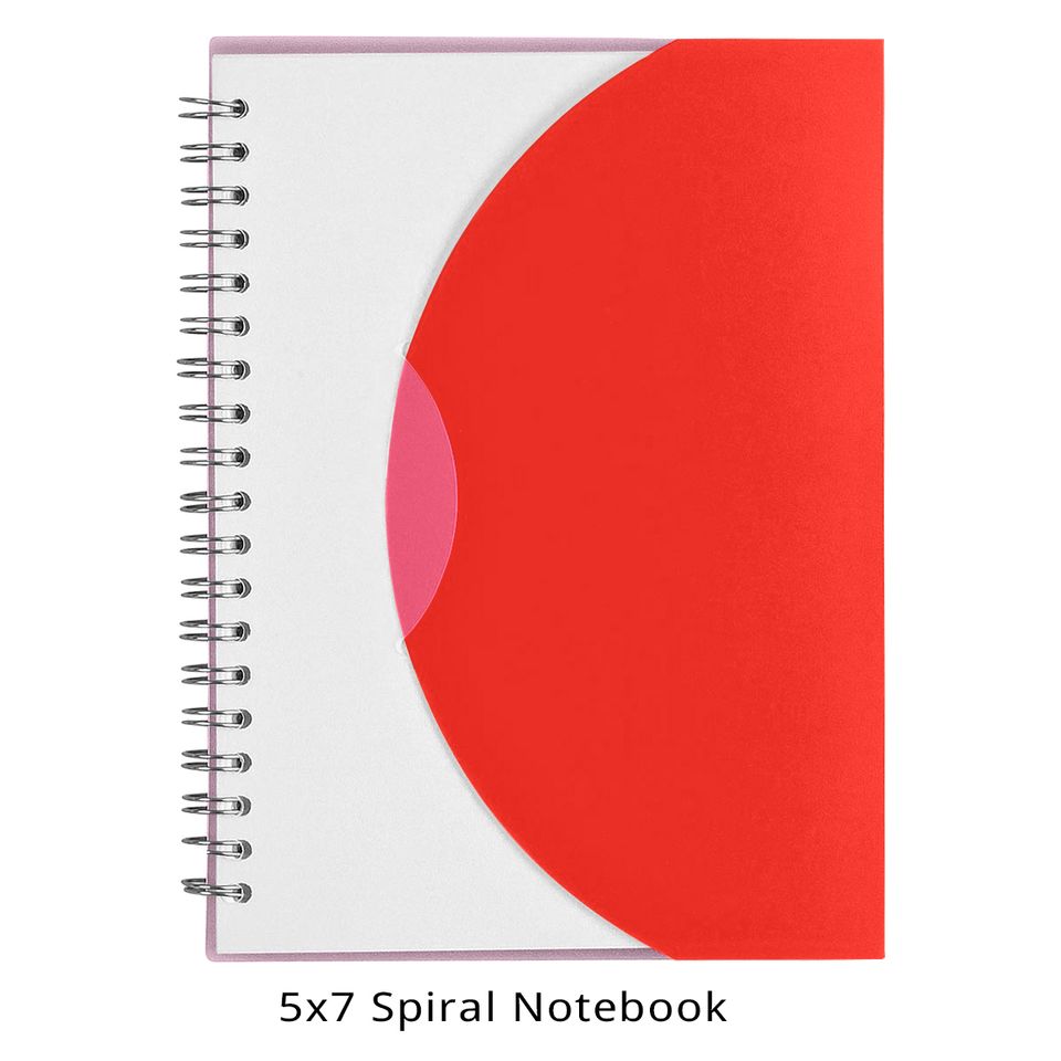 5x7 spiral notebook