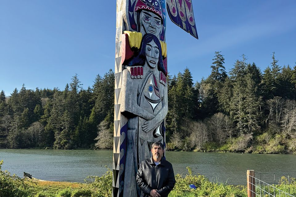 Guy house post taholah