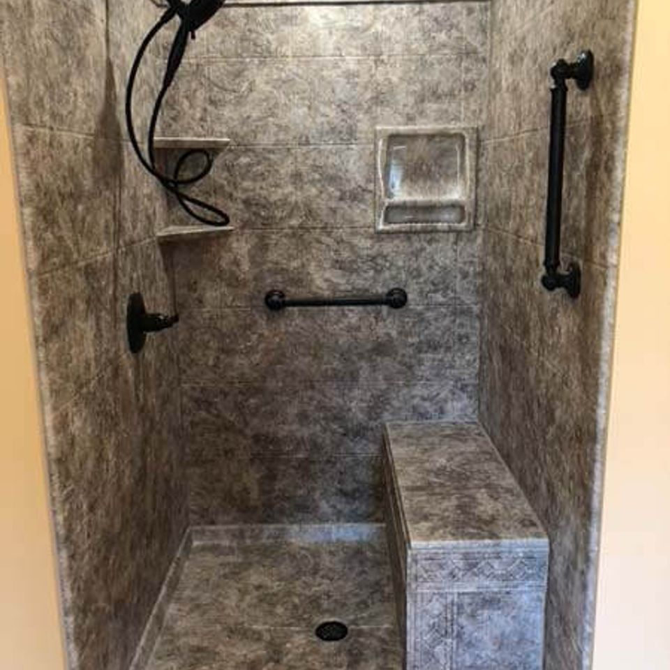 Walk in shower knoxville