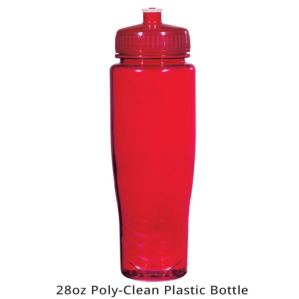 28oz poly clean plastic bottle