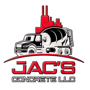 Jac's concrete logo from client