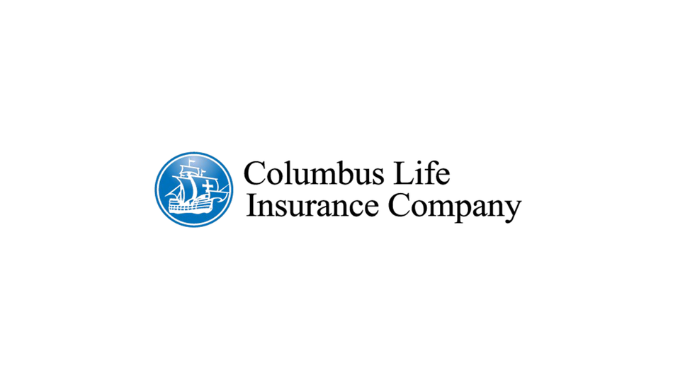 Columbus life insurance company logo (full white board)