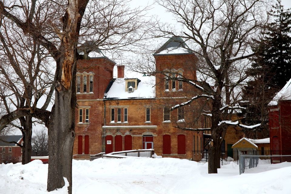 Westborough state hospital in winter2