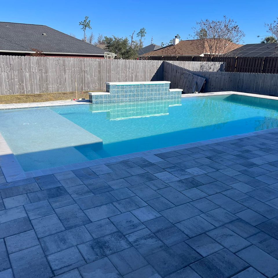 Pool pavers