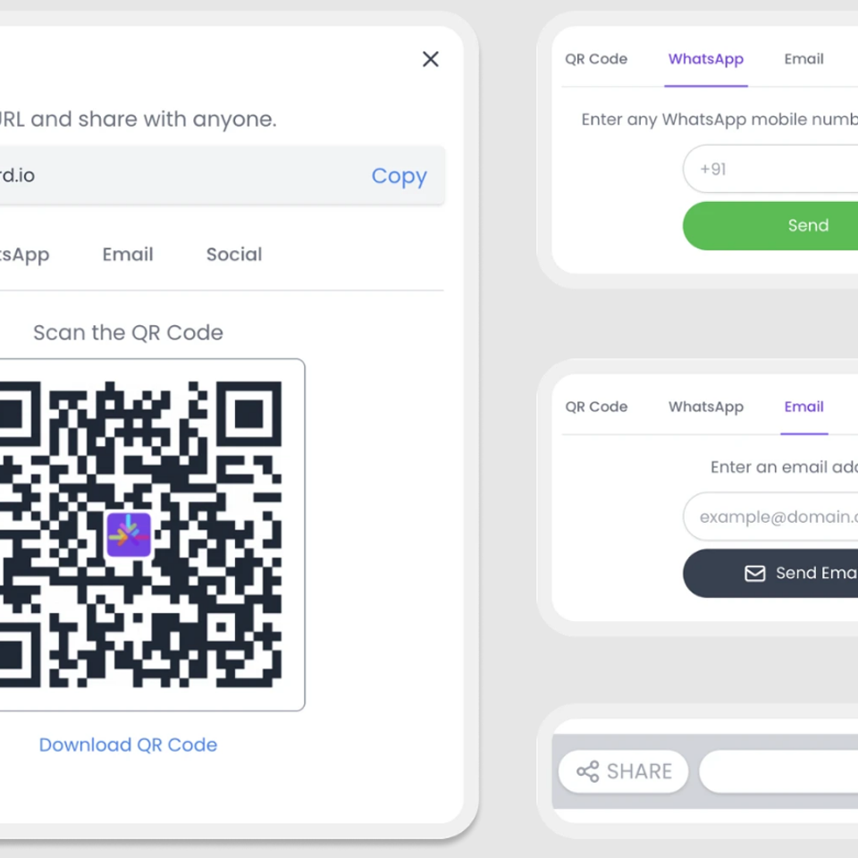 Digital business cards   share 13