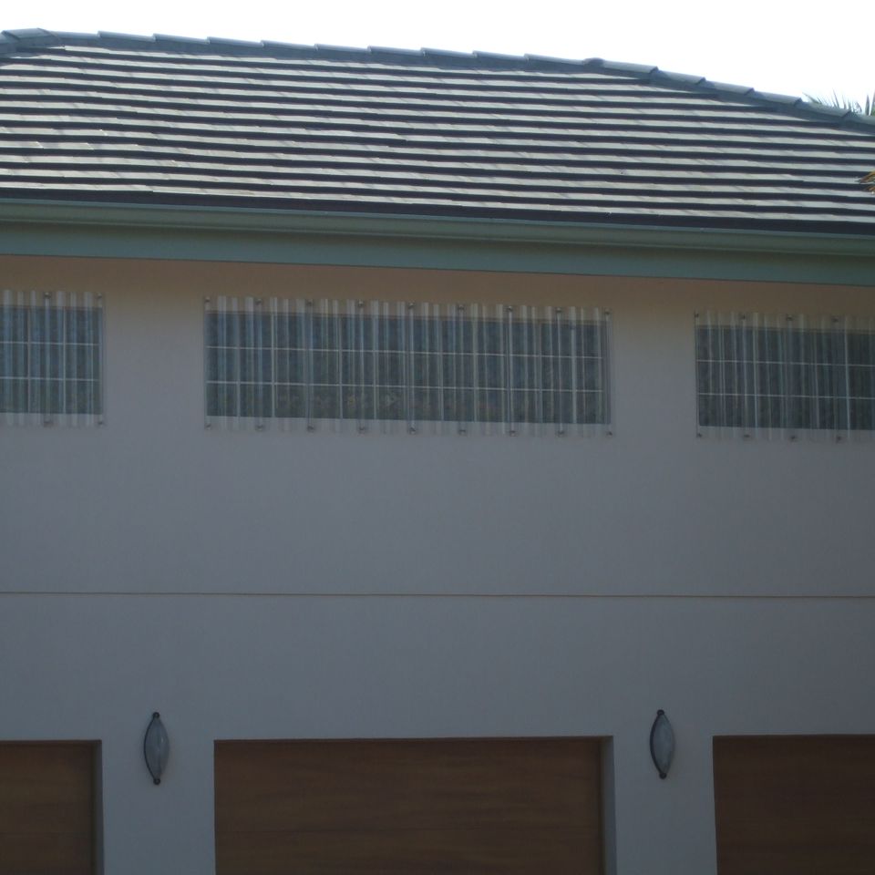 Clear panels