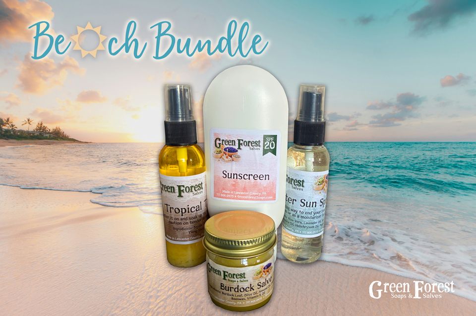 Beach Bundle special - Green Forest Soaps & Salves