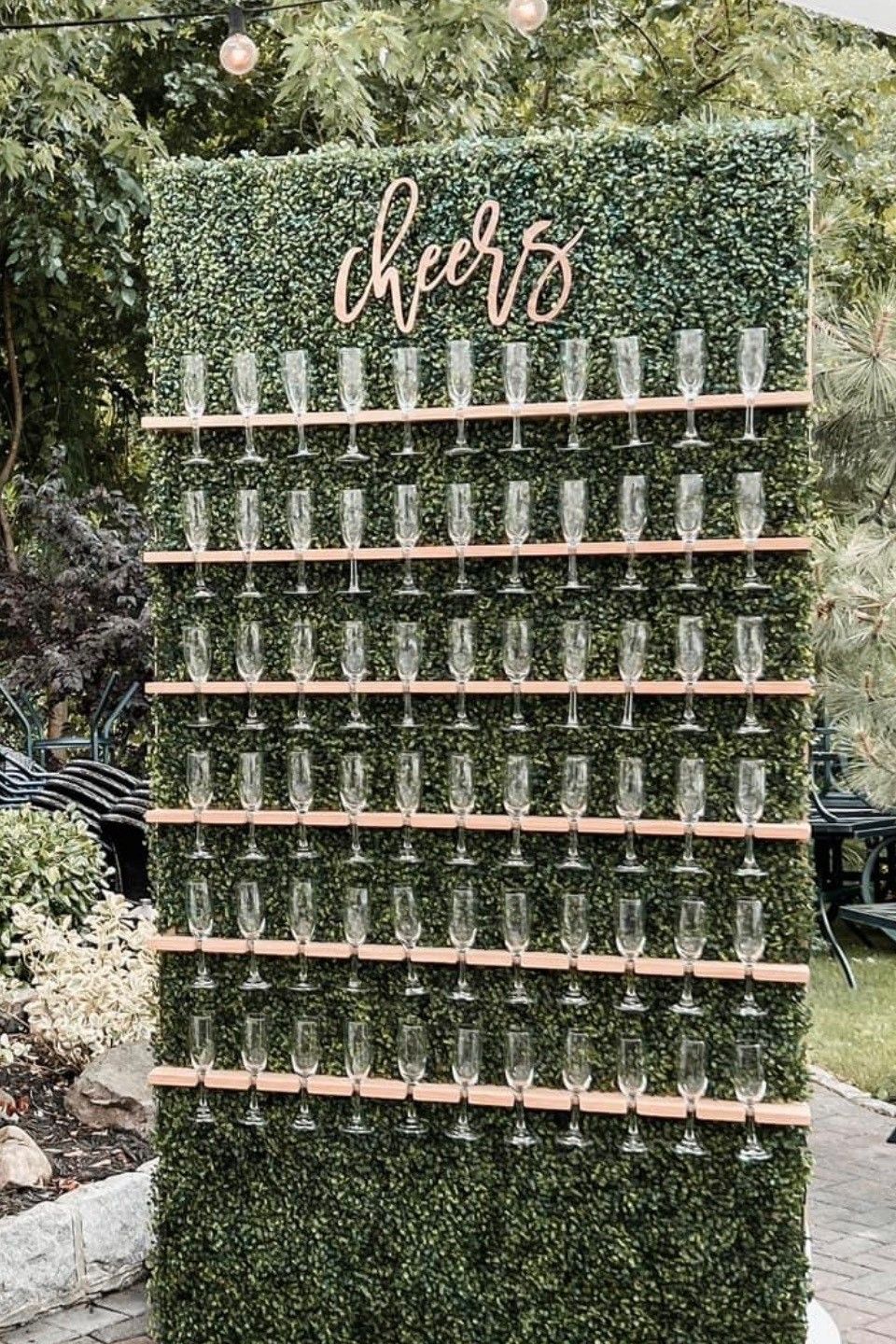 Champange wall
