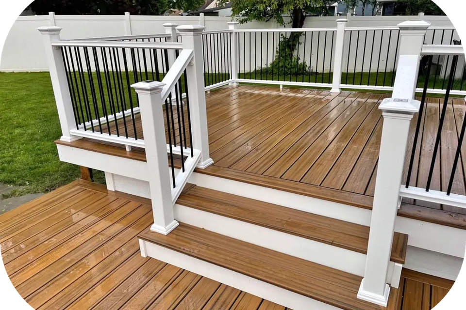 Trex deck in Maplewood NJ
