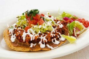 Tostadas de carne