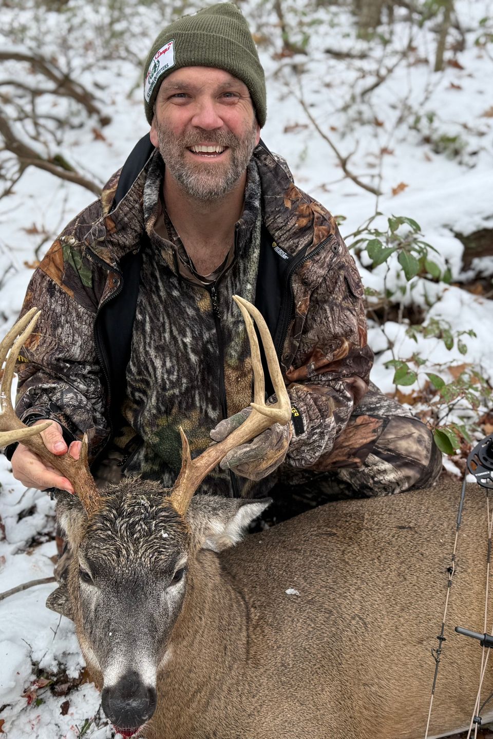 Joe Still, 44 of Grantville took this 9-point during the 2025 archery season in Bradford County, PA.