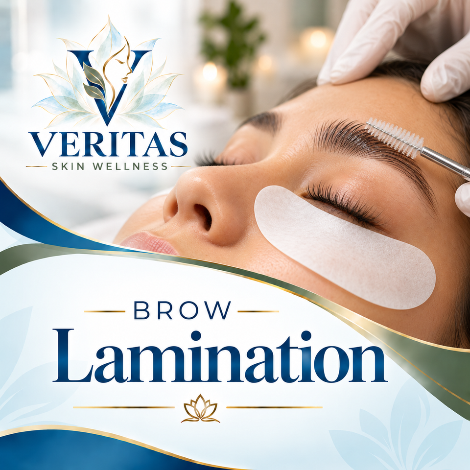 Veritas brow lamination spa treatment