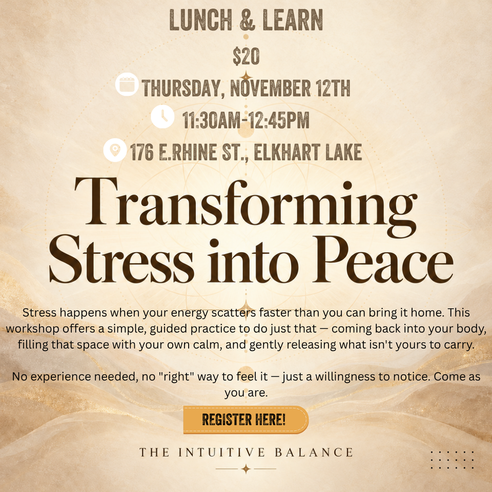 Stress into peace workshop