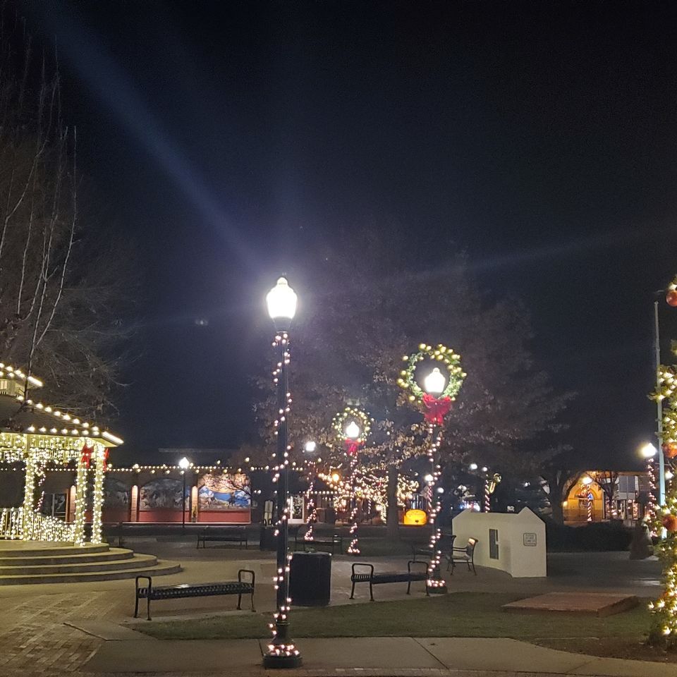 Holiday lighting installation in Boise Idaho