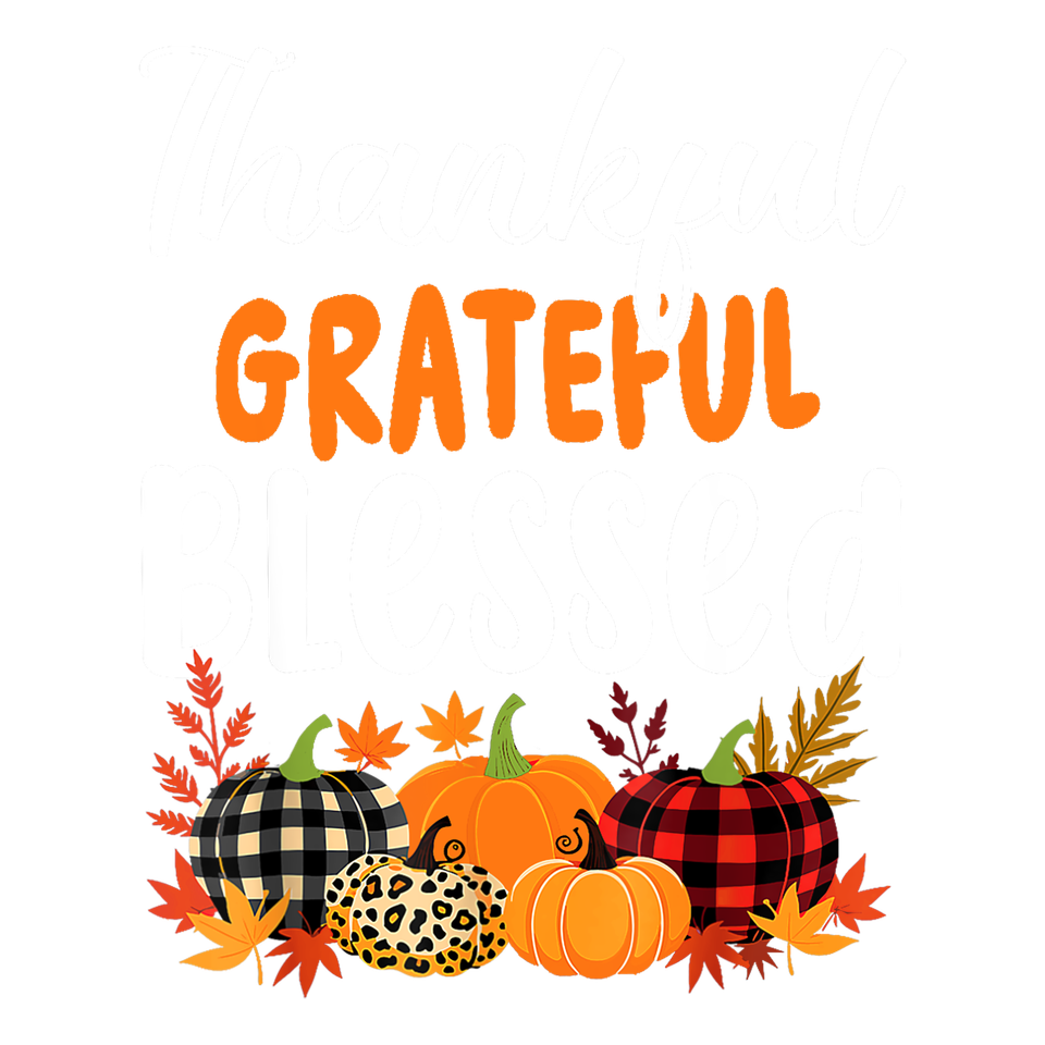 Seasons   fall thankful grateful blessed happy thanksgiving pumpkin