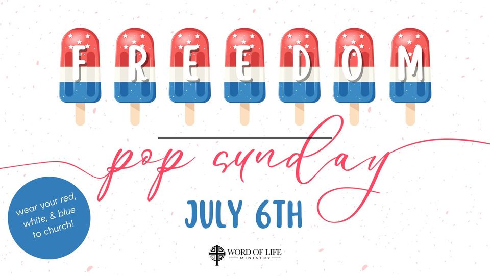 Freedom pop sunday