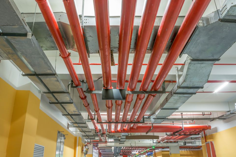 Pipes parking lot
