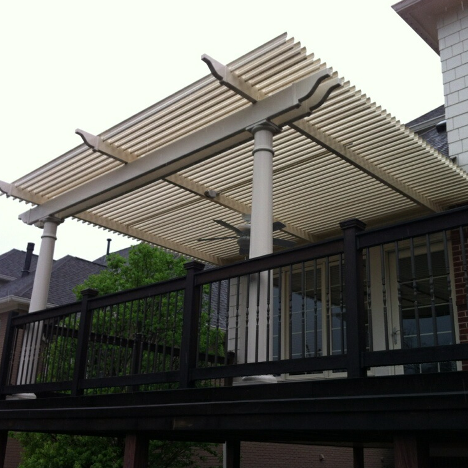 Midland vinyl fence   deck company   tulsa and coweta  oklahoma   vinyl metal wood fence sales and installation   outdoor living  roofing   white vinyl roofing over covered upper deck20170611 19126 1041vjg