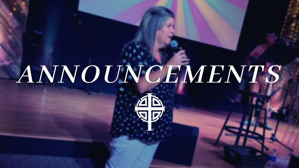 Announcements