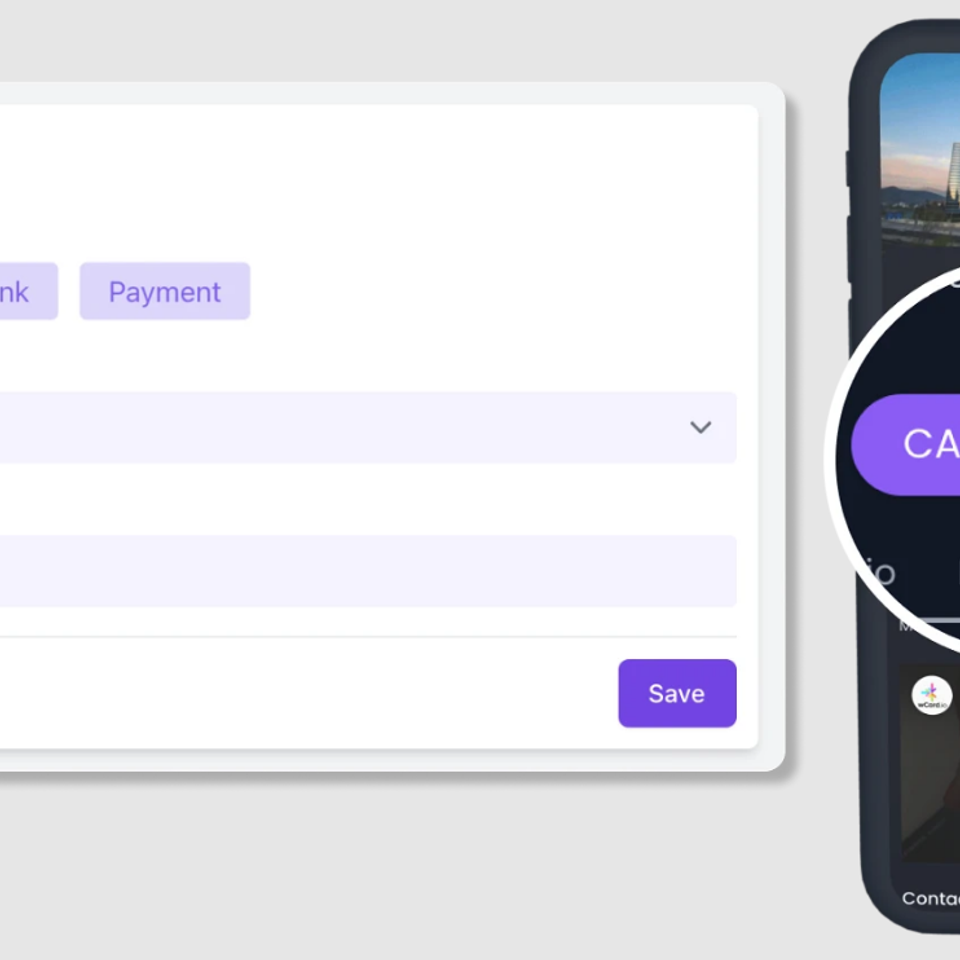 Digital business card   action button 6