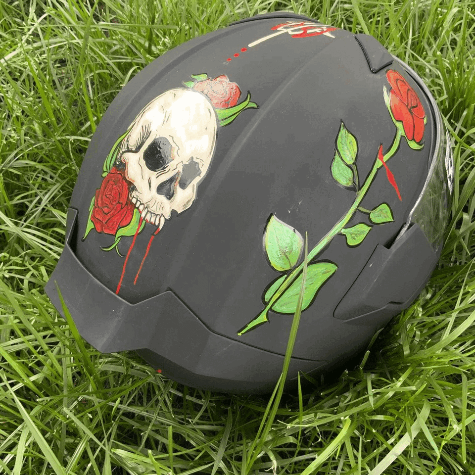 Creative custom pinstriping design and artistic projects created by Skeeter's Grafix.