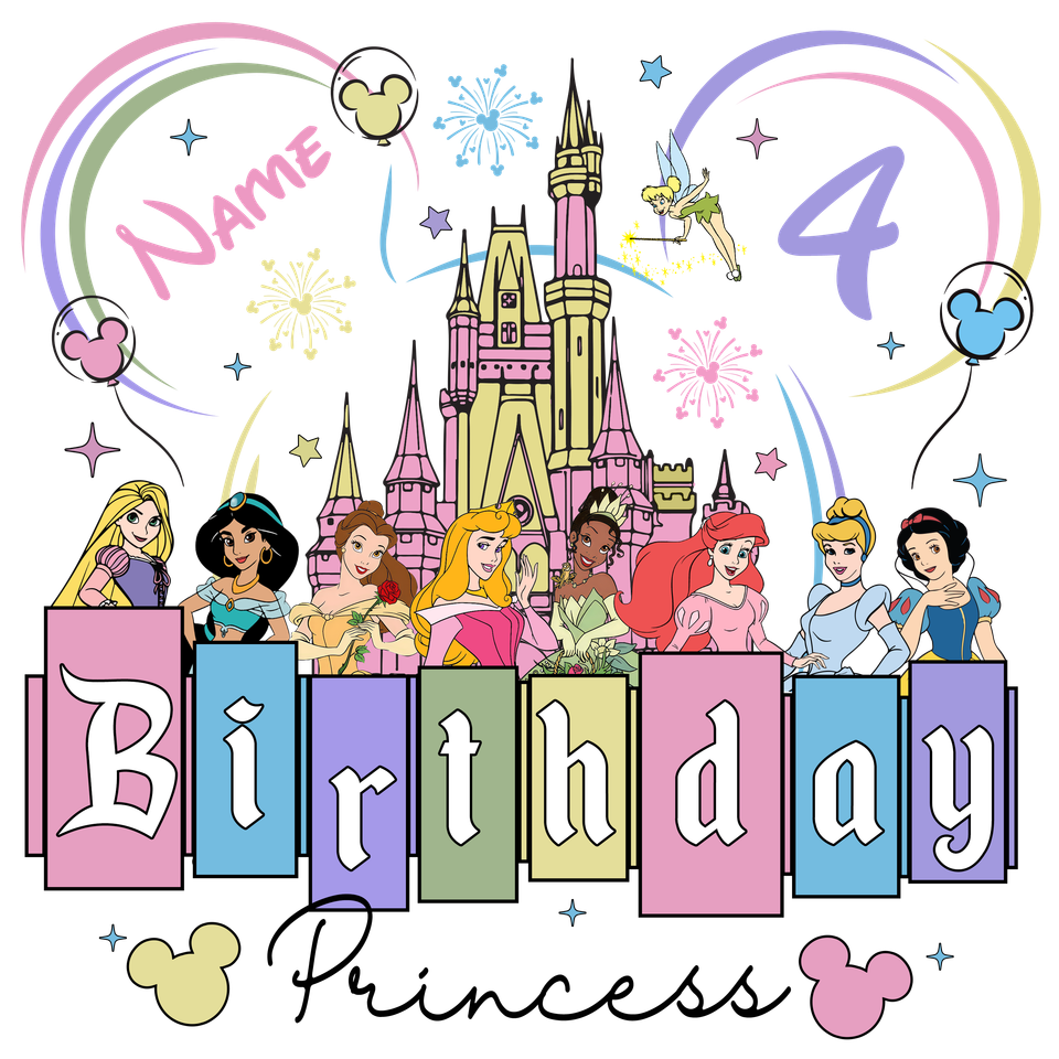 Disney   birthday princess name and age