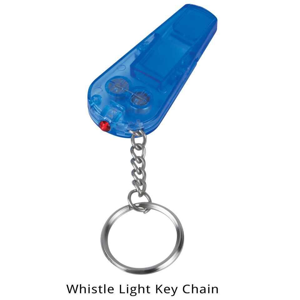 Whistle light key chain