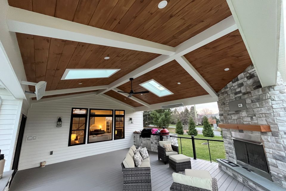 Outdoor patio painting design lancaster