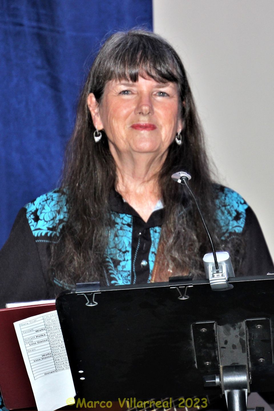 Sally carlson  the rythum guitar player