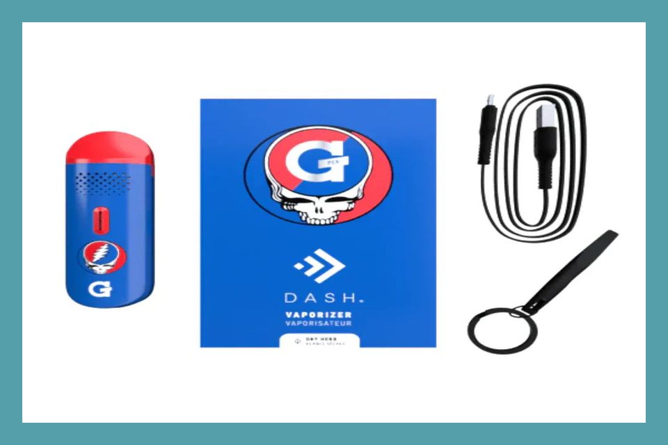G Pen Dash Vaporizer Grateful Dead