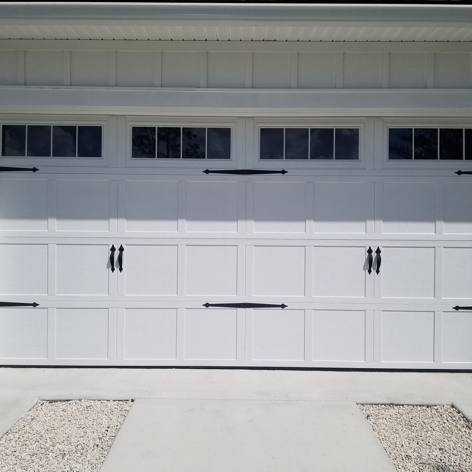 Tree of life2 retractable screen1garage door white