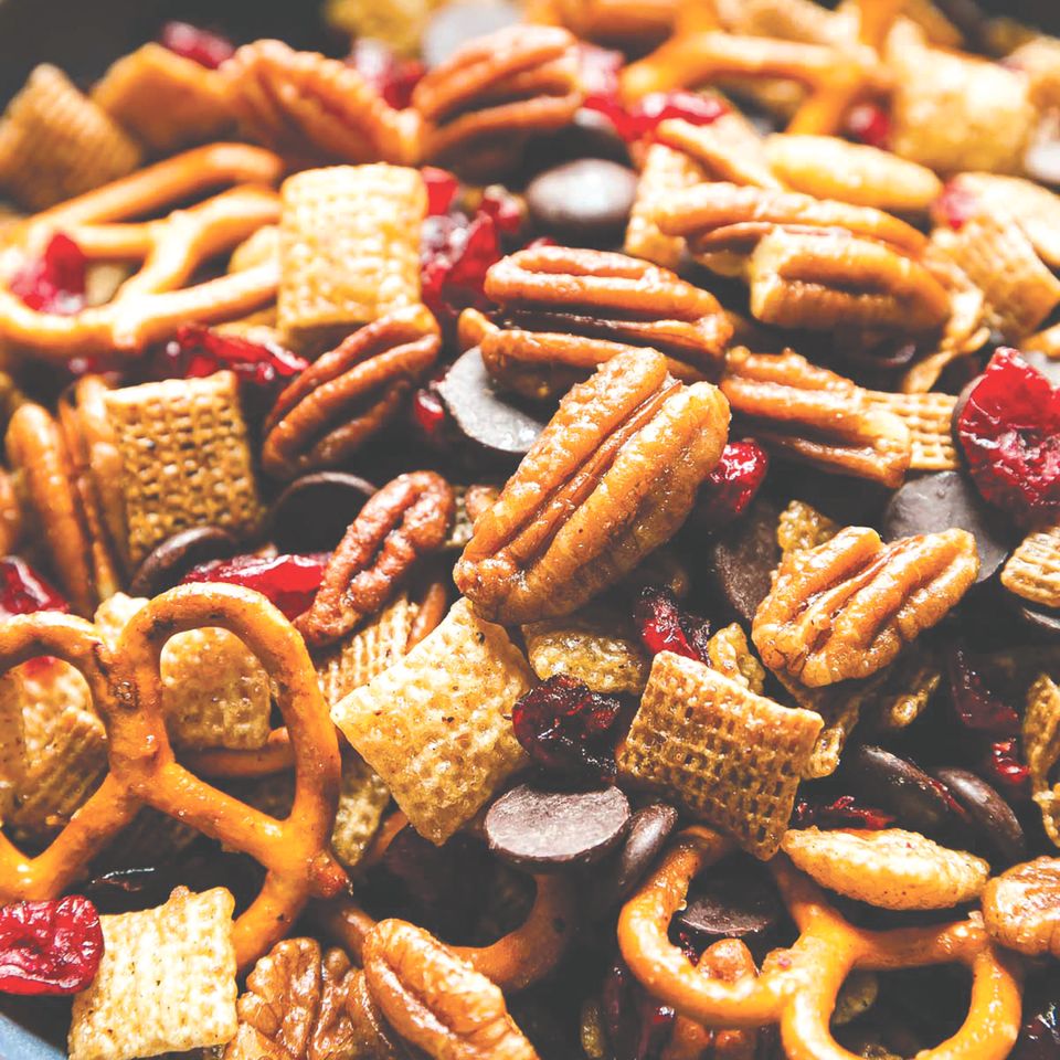 Pecan with cranberries