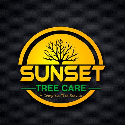 Sunset tree care logo