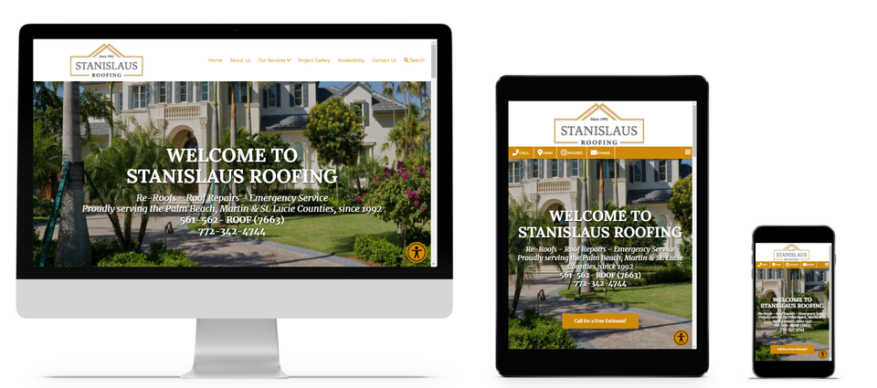 Stanislaus roofing website