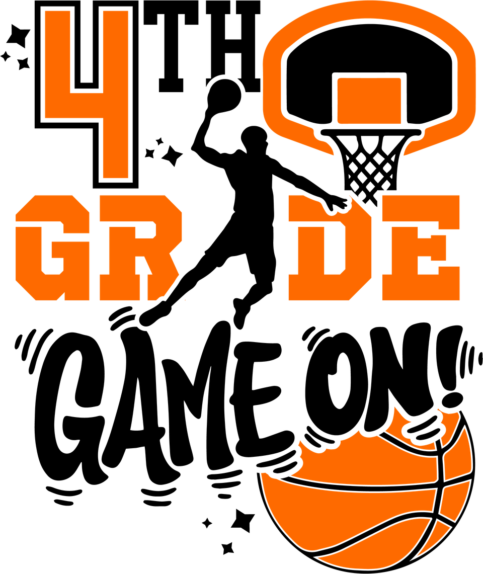 School   4th grade game on basketball