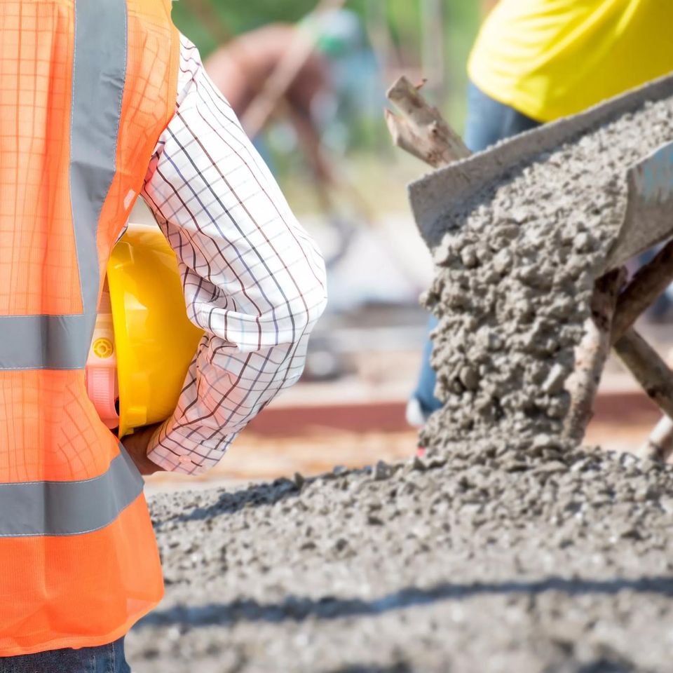 Concrete pouring