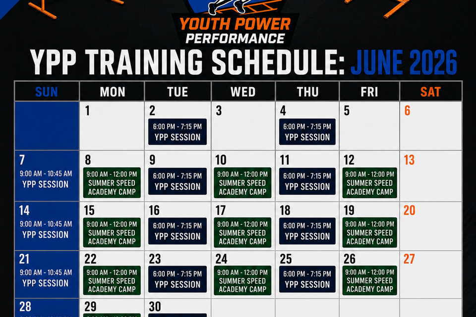 June training schedule
