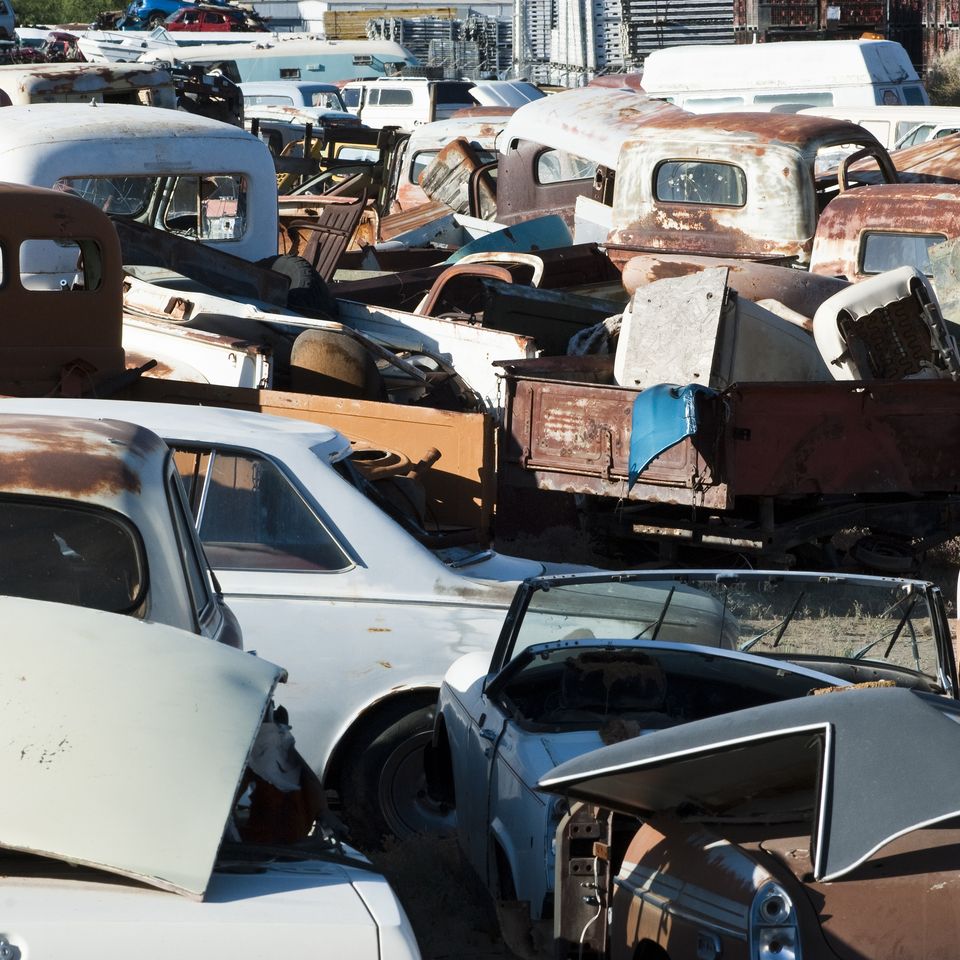 Bigstock auto salvage yard 7811863
