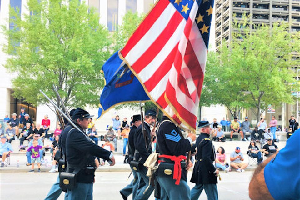 Veterans day parade   houston 1
