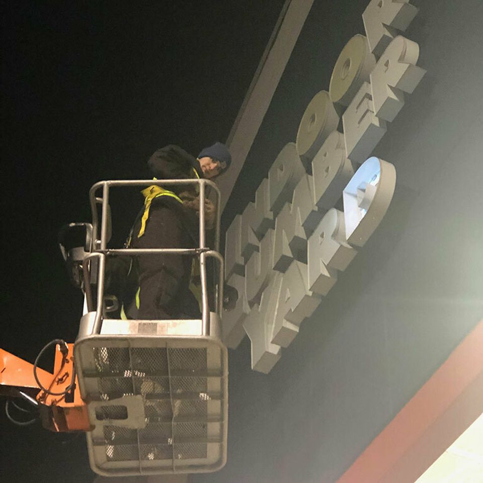 Sign removal 4