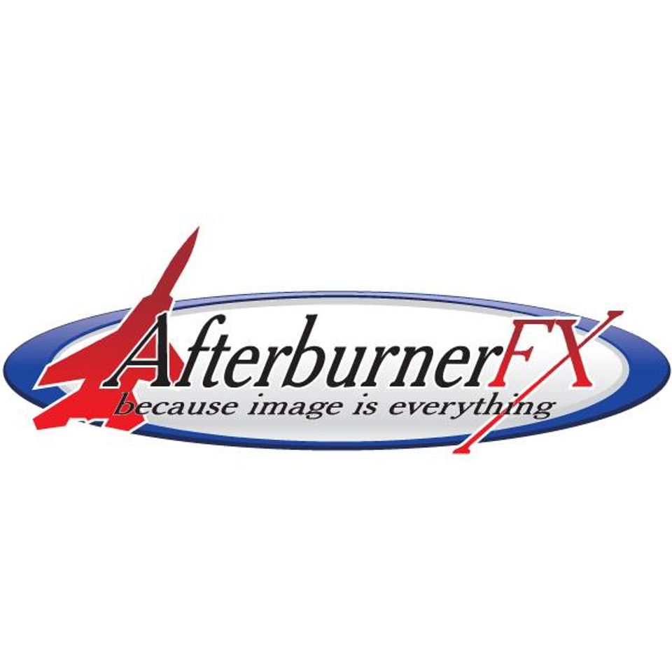 AfterburnerFX logo with the slogan “because image is everything.”