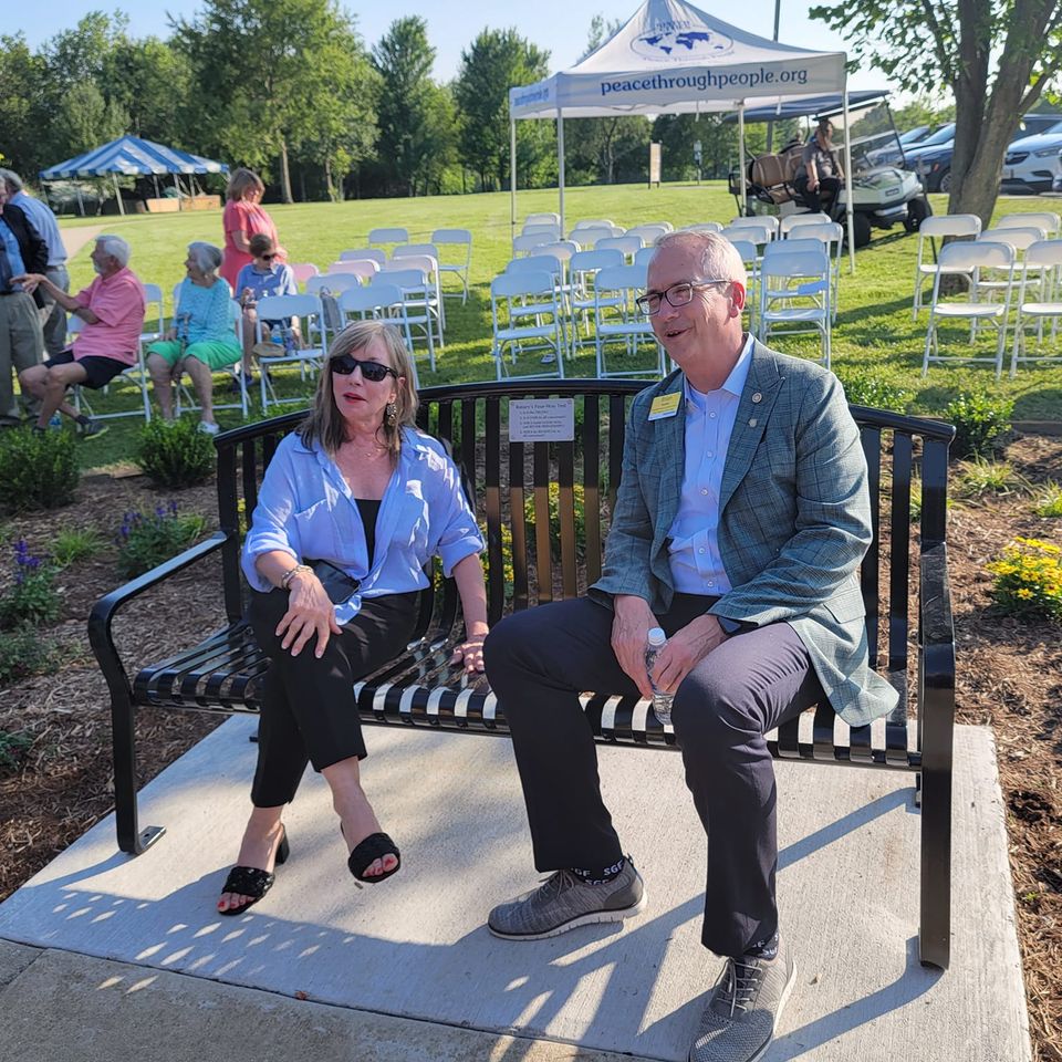 Rotary peace pole dedication 8