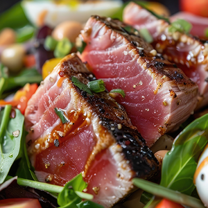 Seared tuna salad