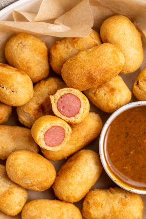 Mini corn dog