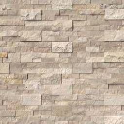 Roman beige stacked stone panels