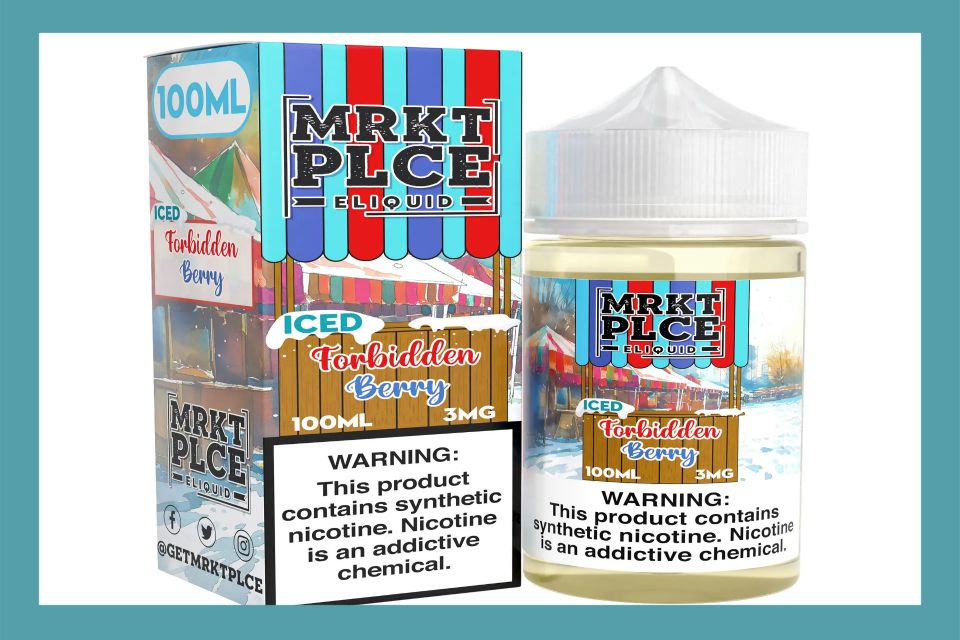 MRKT PLCE Iced Forbidden Berry E-Liquid
