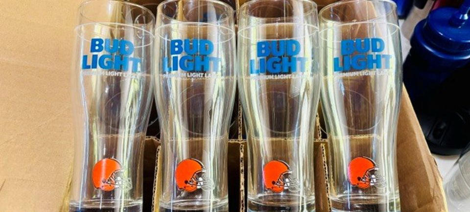 Bud light glasses